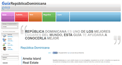 Desktop Screenshot of guiarepublicadominicana.com
