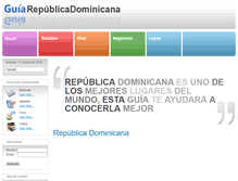 Tablet Screenshot of guiarepublicadominicana.com